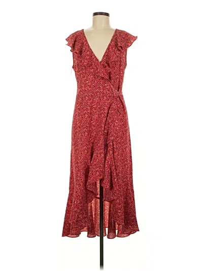 Pre-owned Max Studio Casual Dress In Red