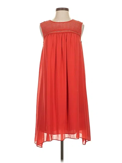 Pre-owned Max Studio Casual Dress In Red