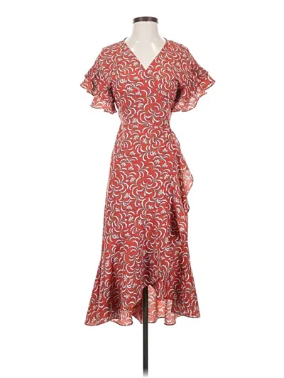 Pre-owned Max Studio Casual Dress In Red