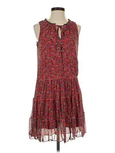 Pre-owned Max Studio Casual Dress In Red