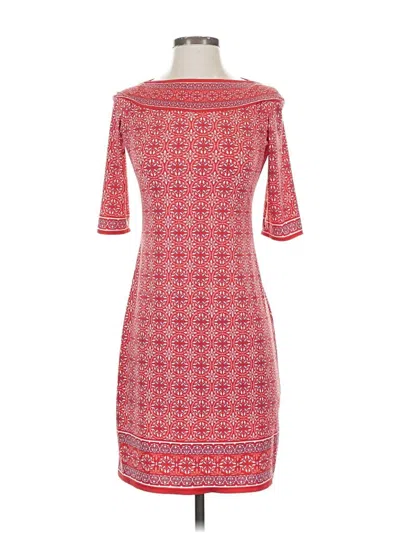 Pre-owned Max Studio Casual Dress In Red