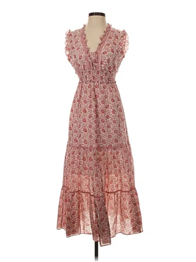 Pre-owned Max Studio Casual Dress In Red