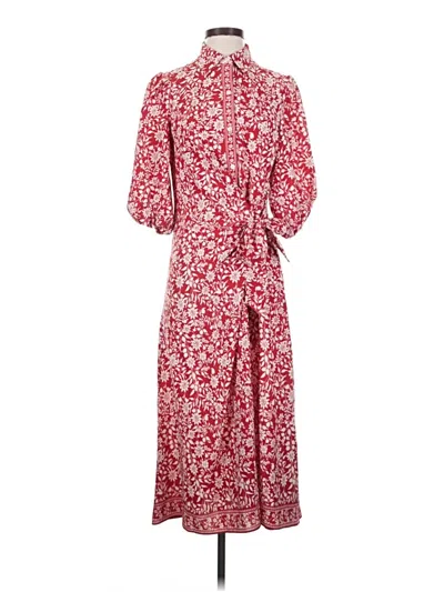 Pre-owned Max Studio Casual Dress In Red