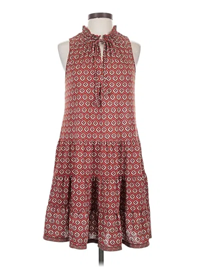 Pre-owned Max Studio Casual Dress In Red