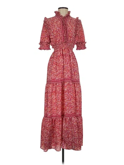 Pre-owned Max Studio Casual Dress In Red