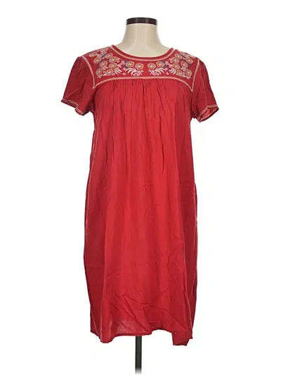 Pre-owned Max Studio Casual Dress In Red