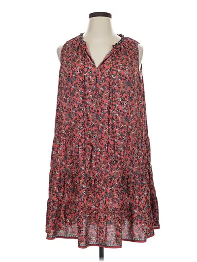 Pre-owned Max Studio Casual Dress In Red