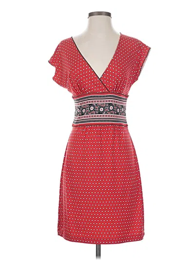 Pre-owned Max Studio Casual Dress In Red