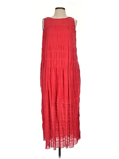 Pre-owned Max Studio Casual Dress In Red