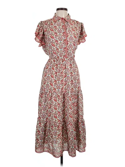Pre-owned Max Studio Casual Dress In Red