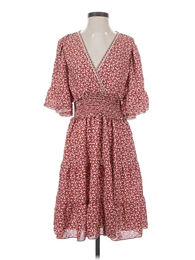 Pre-owned Max Studio Casual Dress In Red