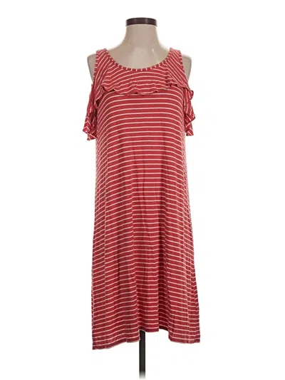 Pre-owned Max Studio Casual Dress In Red