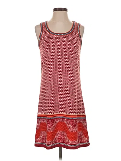 Pre-owned Max Studio Casual Dress In Red