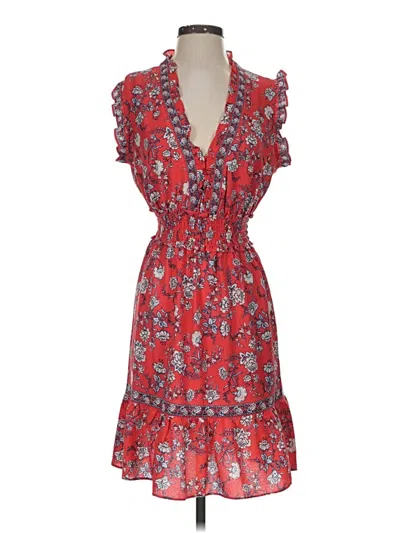 Pre-owned Max Studio Casual Dress In Red