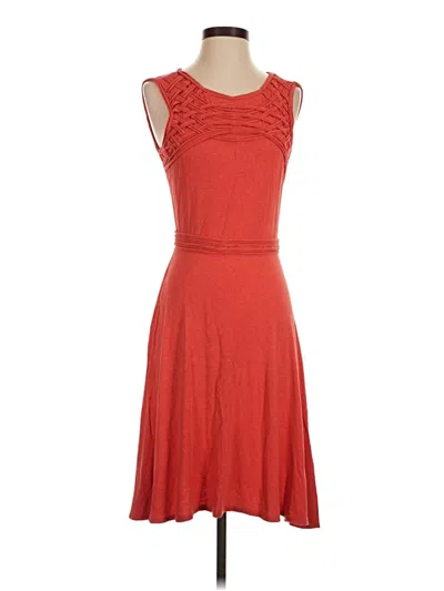 Pre-owned Max Studio Casual Dress In Red