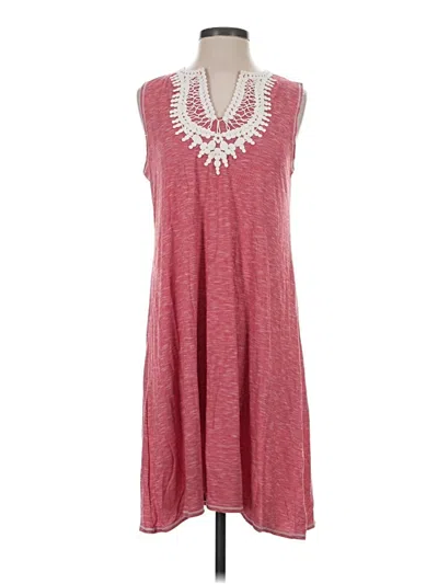 Pre-owned Max Studio Casual Dress In Red