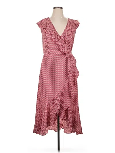 Pre-owned Max Studio Casual Dress In Red