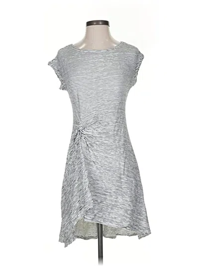 Pre-owned Max Studio Casual Dress In Silver