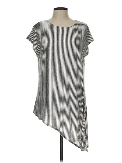 Pre-owned Max Studio Casual Dress In Silver