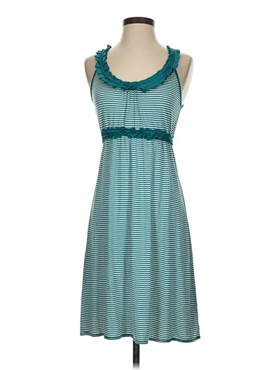 Pre-owned Max Studio Casual Dress In Teal