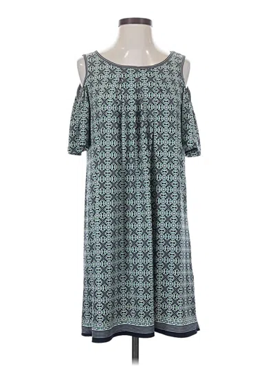 Pre-owned Max Studio Casual Dress In Teal