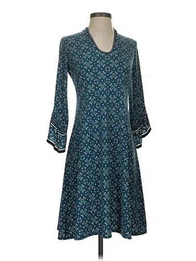 Pre-owned Max Studio Casual Dress In Teal