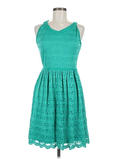 Pre-owned Max Studio Casual Dress In Teal