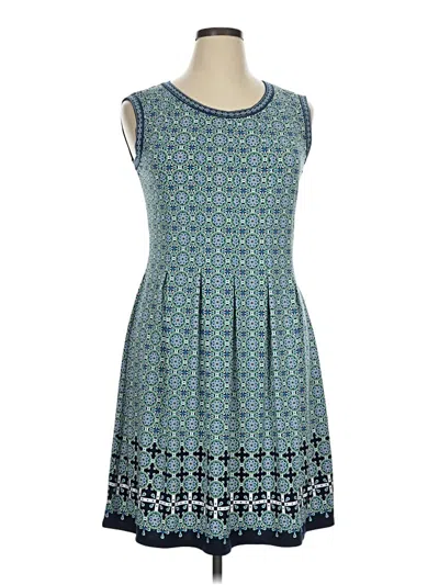 Pre-owned Max Studio Casual Dress In Teal