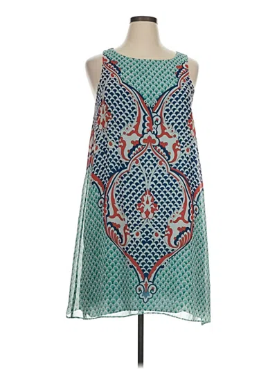 Pre-owned Max Studio Casual Dress In Teal
