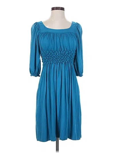Pre-owned Max Studio Casual Dress In Teal