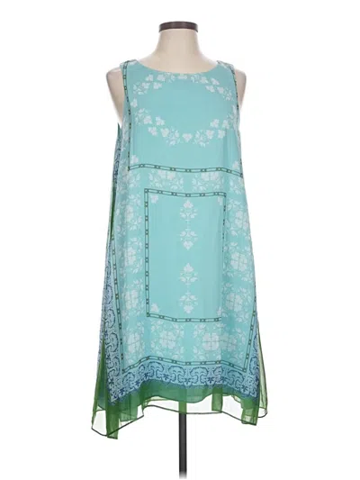 Pre-owned Max Studio Casual Dress In Teal