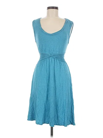 Pre-owned Max Studio Casual Dress In Teal