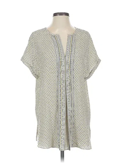 Pre-owned Max Studio Casual Dress In White