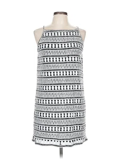 Pre-owned Max Studio Casual Dress In White