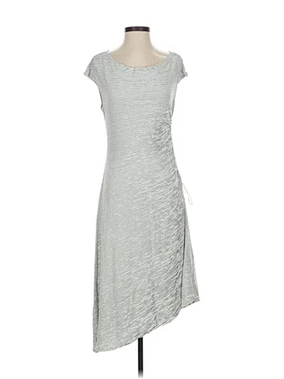 Pre-owned Max Studio Casual Dress In White