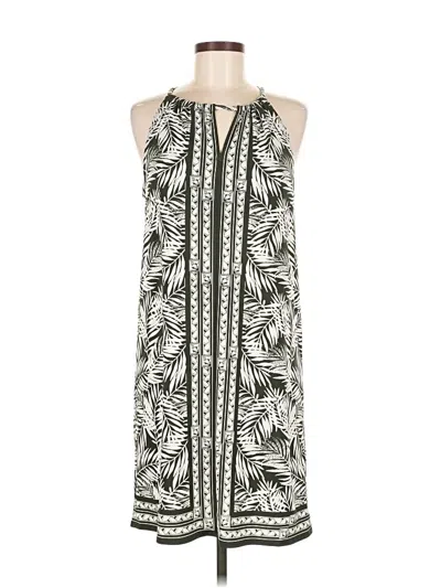 Pre-owned Max Studio Casual Dress In White