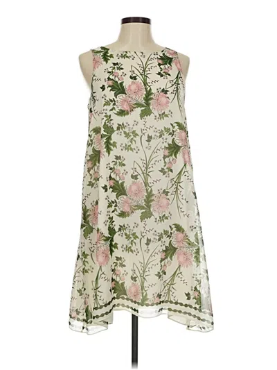 Pre-owned Max Studio Casual Dress In White