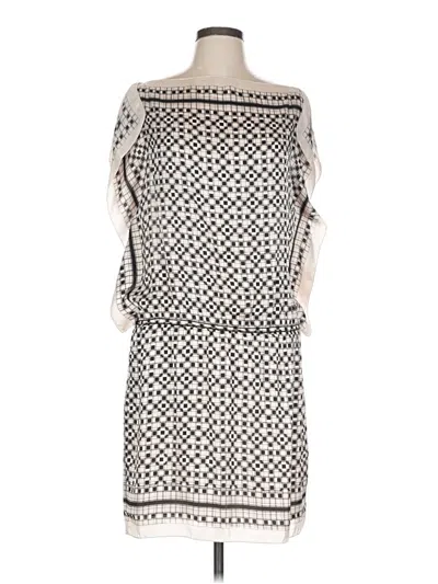 Pre-owned Max Studio Casual Dress In White