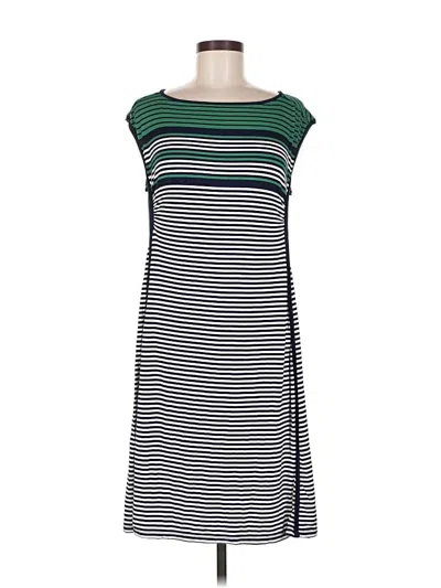 Pre-owned Max Studio Casual Dress In White