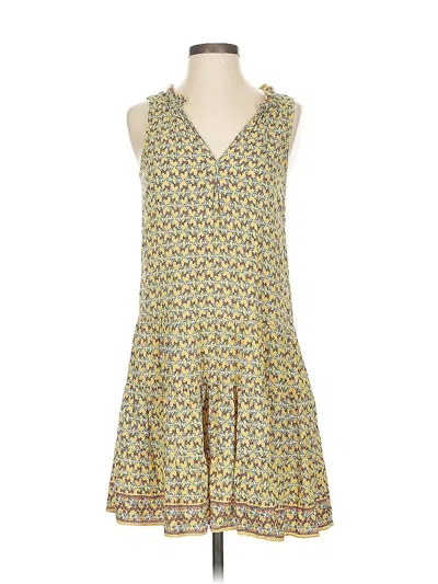 Pre-owned Max Studio Casual Dress In Yellow