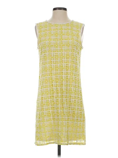Pre-owned Max Studio Casual Dress In Yellow