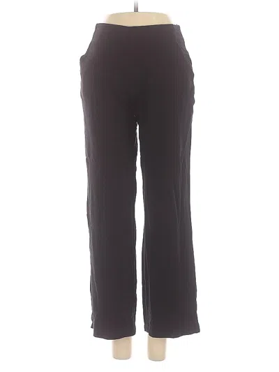 Pre-owned Max Studio Casual Pants In Black