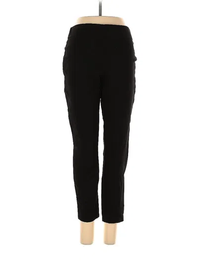 Pre-owned Max Studio Casual Pants In Black