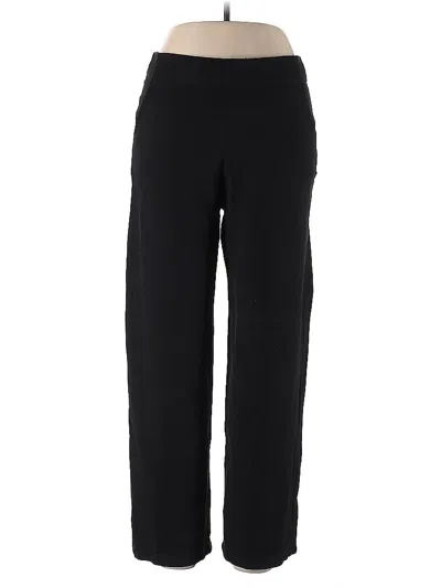 Pre-owned Max Studio Casual Pants In Black