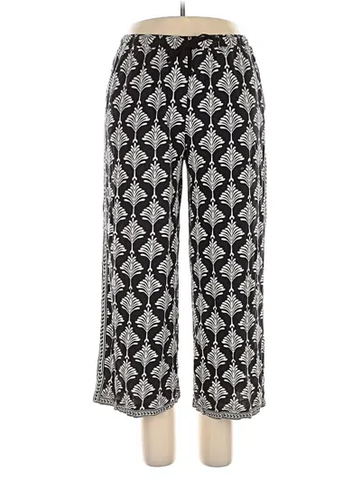 Pre-owned Max Studio Casual Pants In Black