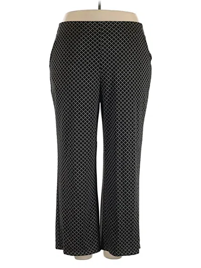 Pre-owned Max Studio Casual Pants In Black