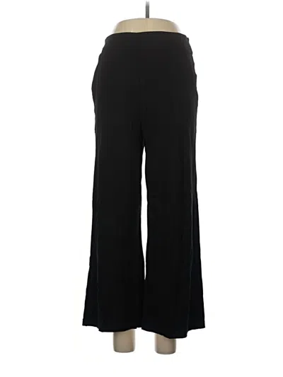 Pre-owned Max Studio Casual Pants In Black