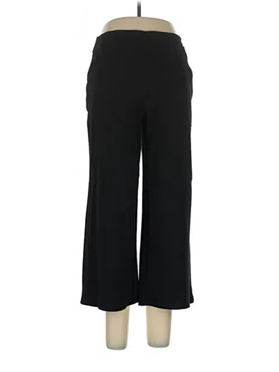 Pre-owned Max Studio Casual Pants In Black