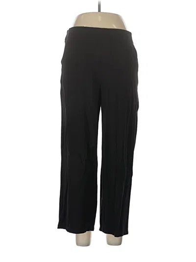 Pre-owned Max Studio Casual Pants In Black