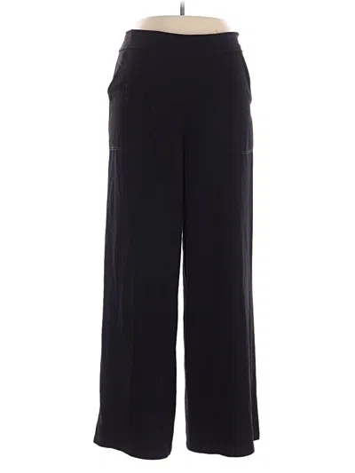 Pre-owned Max Studio Casual Pants In Black